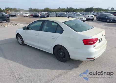 2015 Volkswagen Jetta 2.0L S из США, поврежденный, VIN 3VW1K7AJ5FM417602